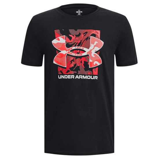 Under Armour Παιδική κοντομάνικη μπλούζα Boys' Box Logo Camo Short Sleeve Tee